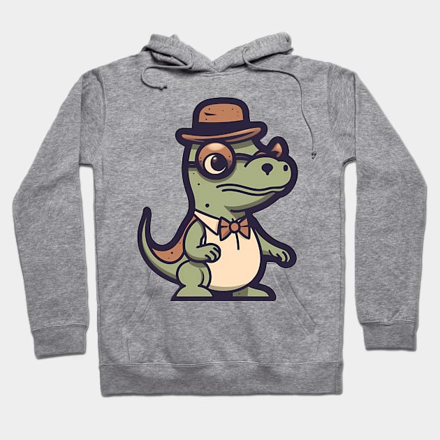 Cute dinosaur Hoodie by Flowerandteenager